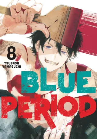 Cover of Blue Period volume 8, English edition