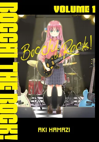 Cover of Bocchi the Rock! volume 1, English edition