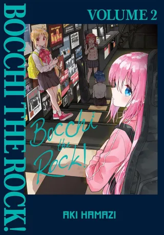 Cover of Bocchi the Rock! volume 2, English edition