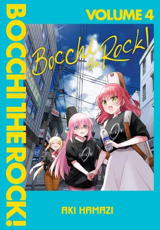 Cover of Bocchi the Rock! volume 4, English edition