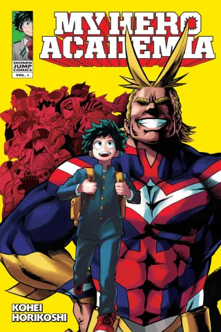 Cover of My Hero Academia volume 1, English edition