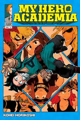 Cover of My Hero Academia volume 12, English edition