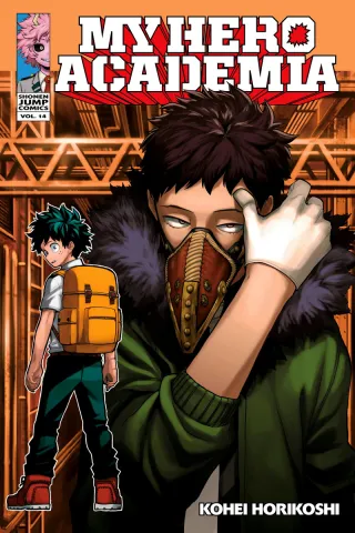 Cover of My Hero Academia volume 14, English edition