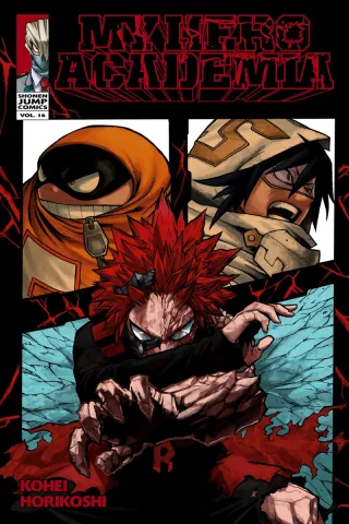 Cover of My Hero Academia volume 16, English edition