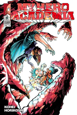 Cover of My Hero Academia volume 18, English edition