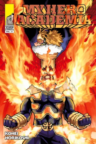 Cover of My Hero Academia volume 21, English edition