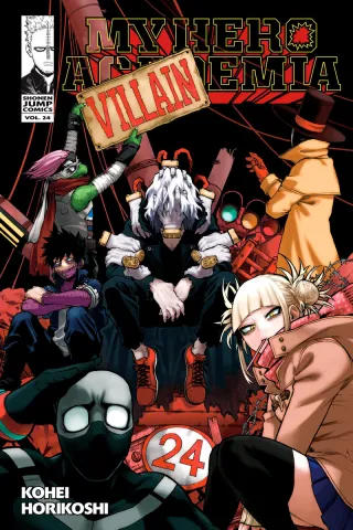 Cover of My Hero Academia volume 24, English edition