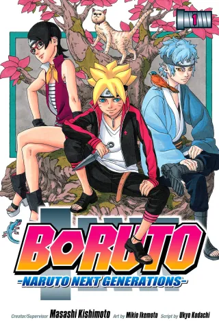 Cover of Boruto: Naruto Next Generations volume 1, English edition