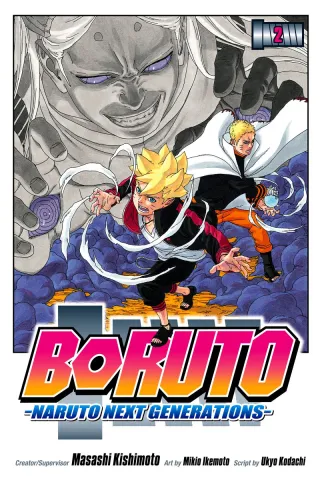 Cover of Boruto: Naruto Next Generations volume 2, English edition