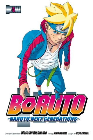Cover of Boruto: Naruto Next Generations volume 5, English edition