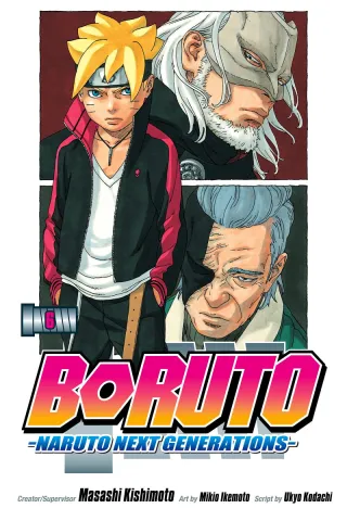 Cover of Boruto: Naruto Next Generations volume 6, English edition