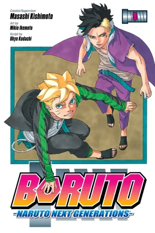 Cover of Boruto: Naruto Next Generations volume 9, English edition