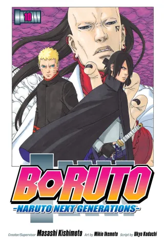 Cover of Boruto: Naruto Next Generations volume 10, English edition