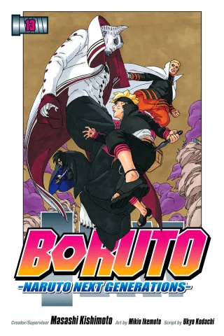 Cover of Boruto: Naruto Next Generations volume 13, English edition