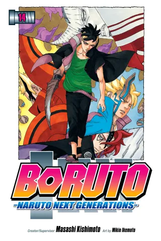 Cover of Boruto: Naruto Next Generations volume 14, English edition