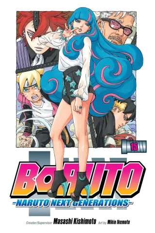 Cover of Boruto: Naruto Next Generations volume 15, English edition