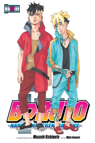 Cover of Boruto: Naruto Next Generations volume 16, English edition