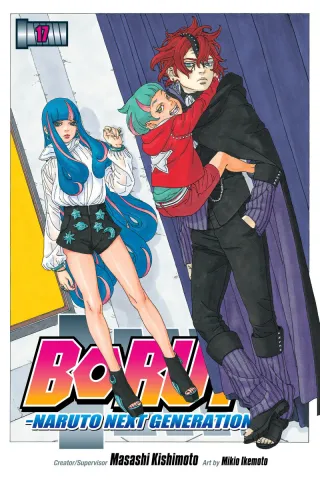 Cover of Boruto: Naruto Next Generations volume 17, English edition
