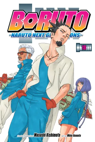 Cover of Boruto: Naruto Next Generations volume 18, English edition