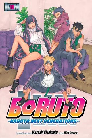 Cover of Boruto: Naruto Next Generations volume 19, English edition