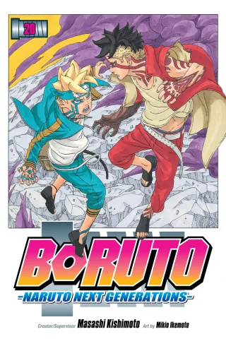 Cover of Boruto: Naruto Next Generations volume 20, English edition