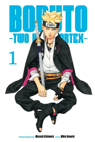 Cover of Boruto: Two Blue Vortex volume 1, English edition