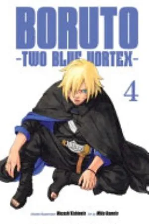 Cover of Boruto: Two Blue Vortex volume 4, English edition