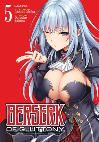 Cover of Berserk of Gluttony volume 5, English edition