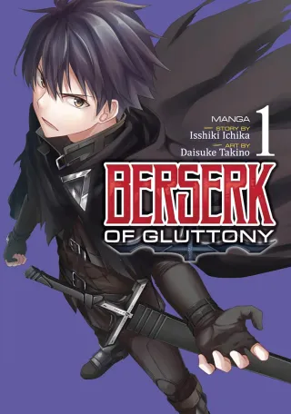 Cover of Berserk of Gluttony volume 1, English edition