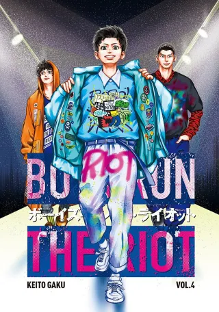 Cover of Boys Run The Riot volume 4, English edition