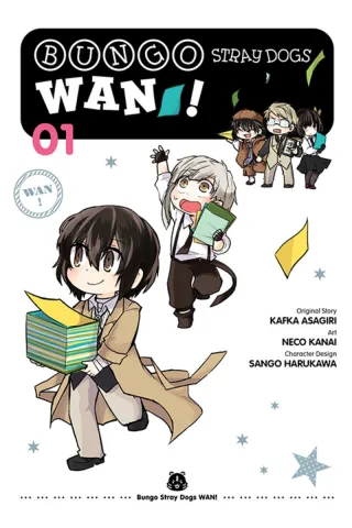 Cover of Bungo Stray Dogs: Wan! volume 1, English edition
