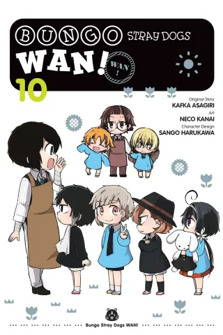 Cover of Bungo Stray Dogs: Wan! volume 10, English edition
