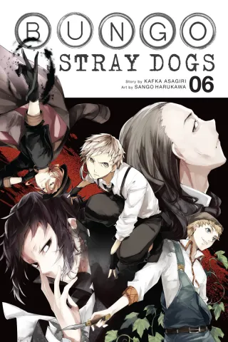 Cover of Bungo Stray Dogs volume 6, English edition