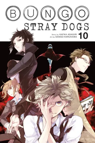 Cover of Bungo Stray Dogs volume 10, English edition