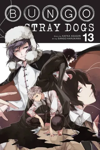 Cover of Bungo Stray Dogs volume 13, English edition