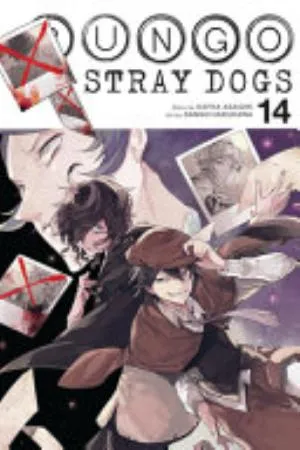Cover of Bungo Stray Dogs volume 14, English edition