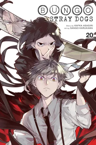 Cover of Bungo Stray Dogs volume 20, English edition