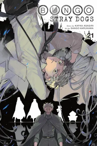 Cover of Bungo Stray Dogs volume 21, English edition