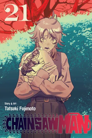 Cover of Chainsaw Man volume 21, English edition