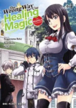 Cover of The Wrong Way to Use Healing Magic volume 4, English edition