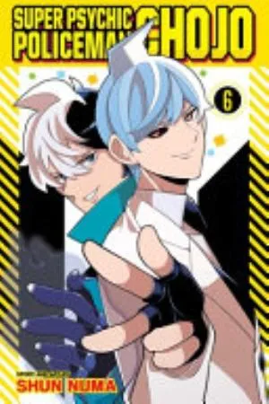 Cover of Super Psychic Policeman Chojo volume 6, English edition