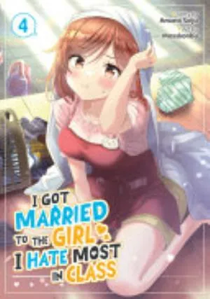 Cover of I Got Married to the Girl I Hate Most in Class volume 4, English edition