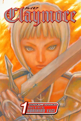 Cover of Claymore volume 1, English edition