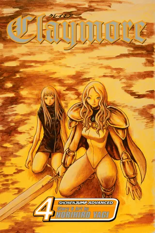 Cover of Claymore volume 4, English edition