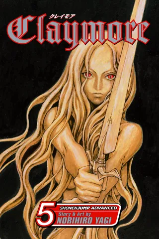 Cover of Claymore volume 5, English edition