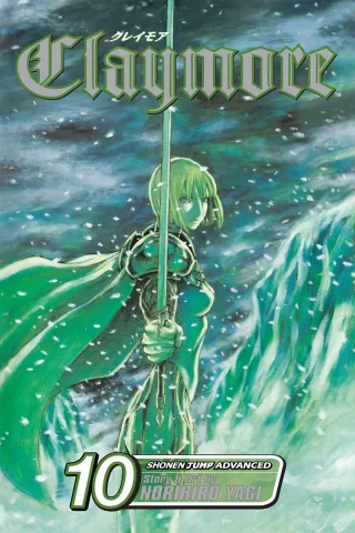 Cover of Claymore volume 10, English edition
