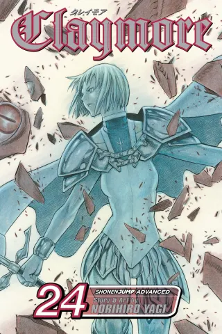 Cover of Claymore volume 24, English edition