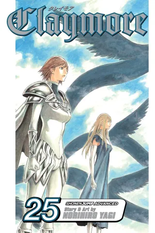 Cover of Claymore volume 25, English edition