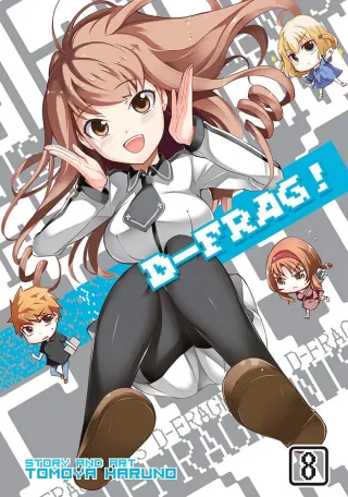 Cover of D-Frag! volume 8, English edition