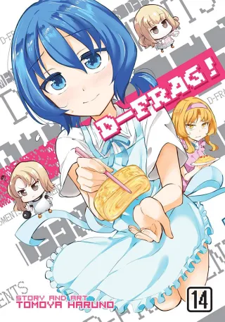 Cover of D-Frag! volume 14, English edition
